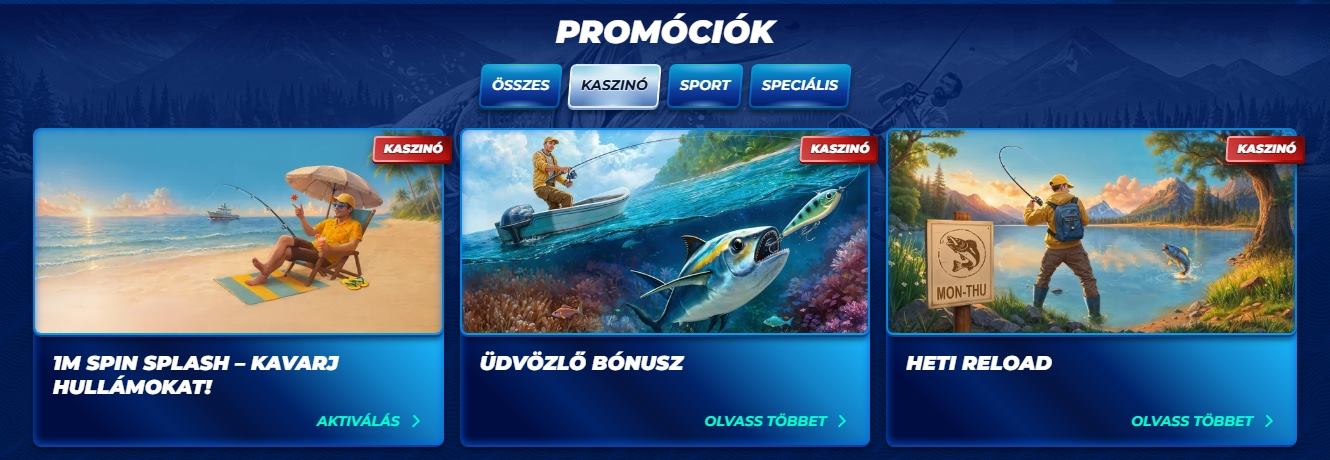 BassBet Casino bónuszok