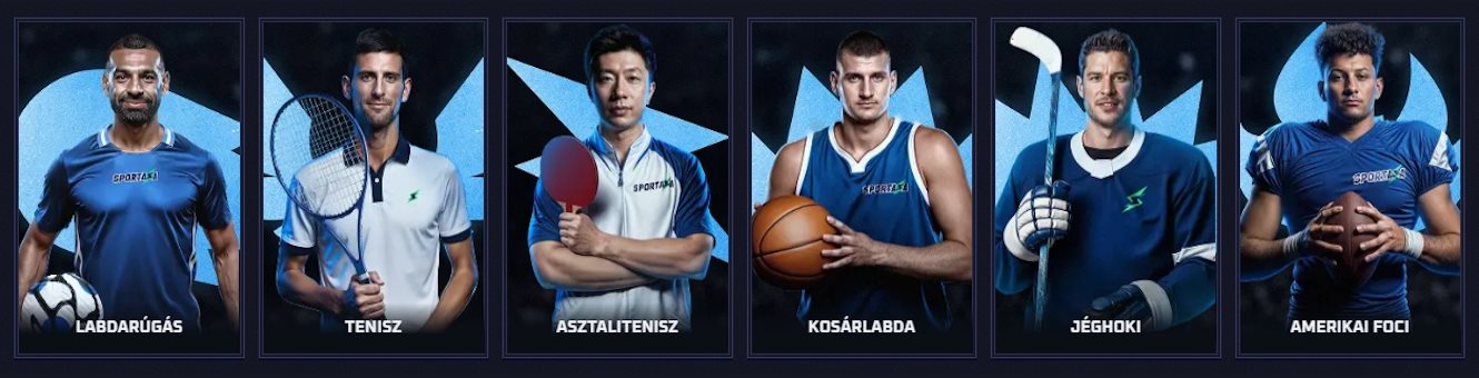Sportaza sportok