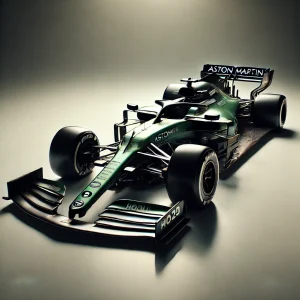 Aston Martin AMR25-ös versenyautóját