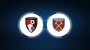 Bournemouth vs. West Ham United Premier League