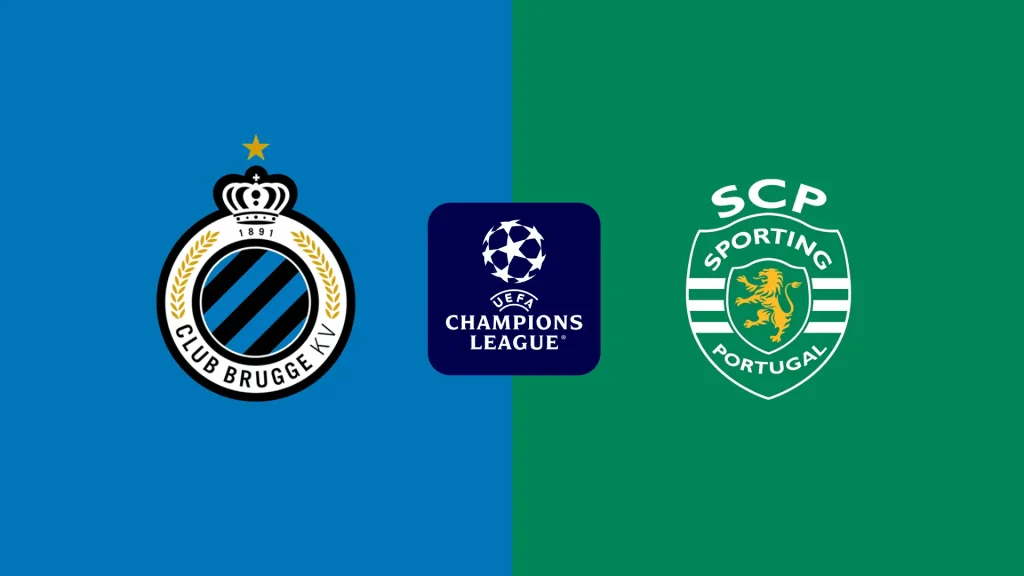 Club Brugge vs Sporting Lisbon Bajnokok Ligája