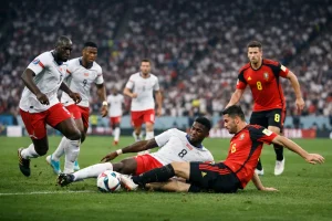 Belgium és Aston Villa sztárja, Amadou Onana hosszú sérülés miatt kiesik a vb-ről