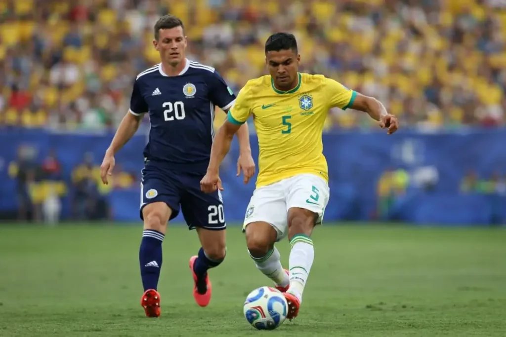 Brazília 3-0 Skócia – Ancelotti taktikai váltása bizonyítja a felkészültséget