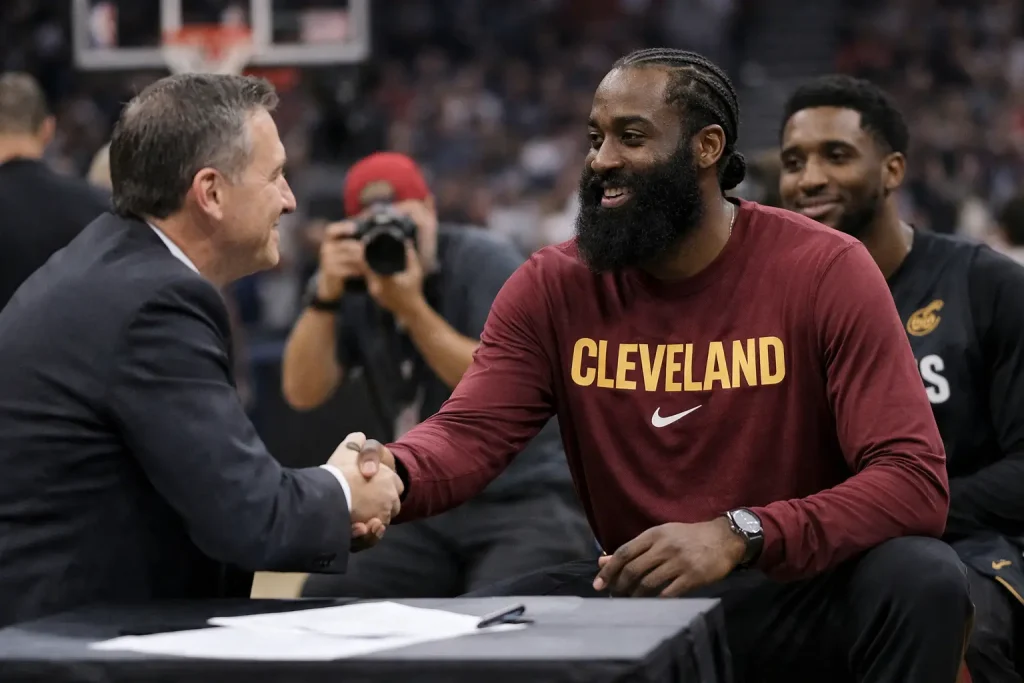 Harden döntése a Cavs-nél James kiesése után