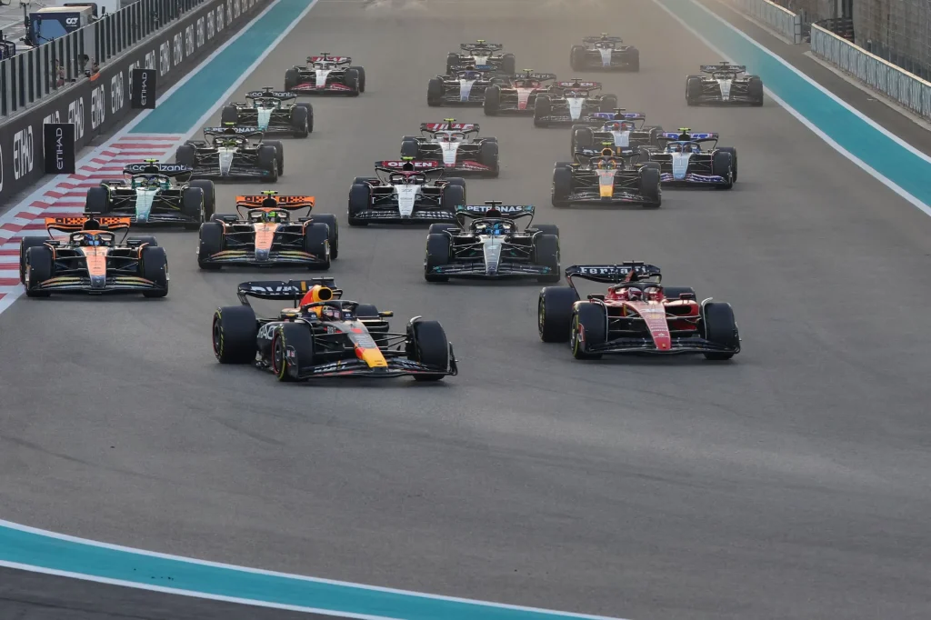 F1 konstruktőri bajnokságot Abu Dhabi