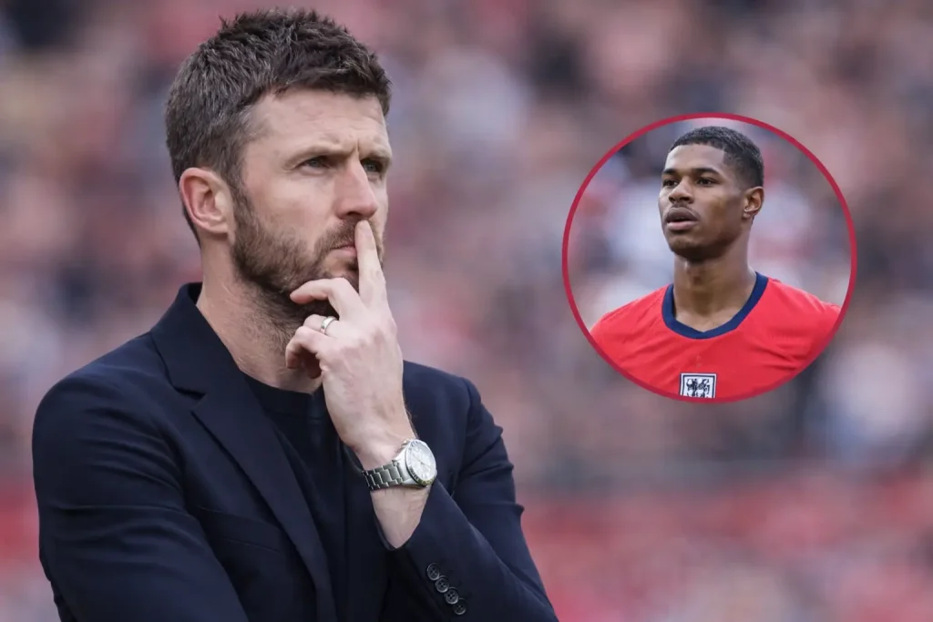 Man United átigazolási hírek – Michael Carrick véleménye Marcus Rashfordról