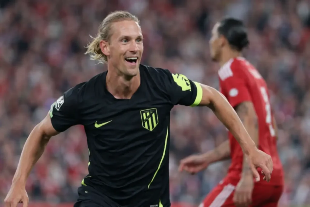 Marcos Llorente új Anfield-rekordot döntött a Liverpool elleni BL-góllal
