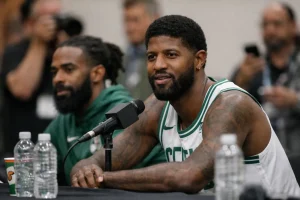 Paul George egészségügyi frissítés a Celticshez csatlakozás után